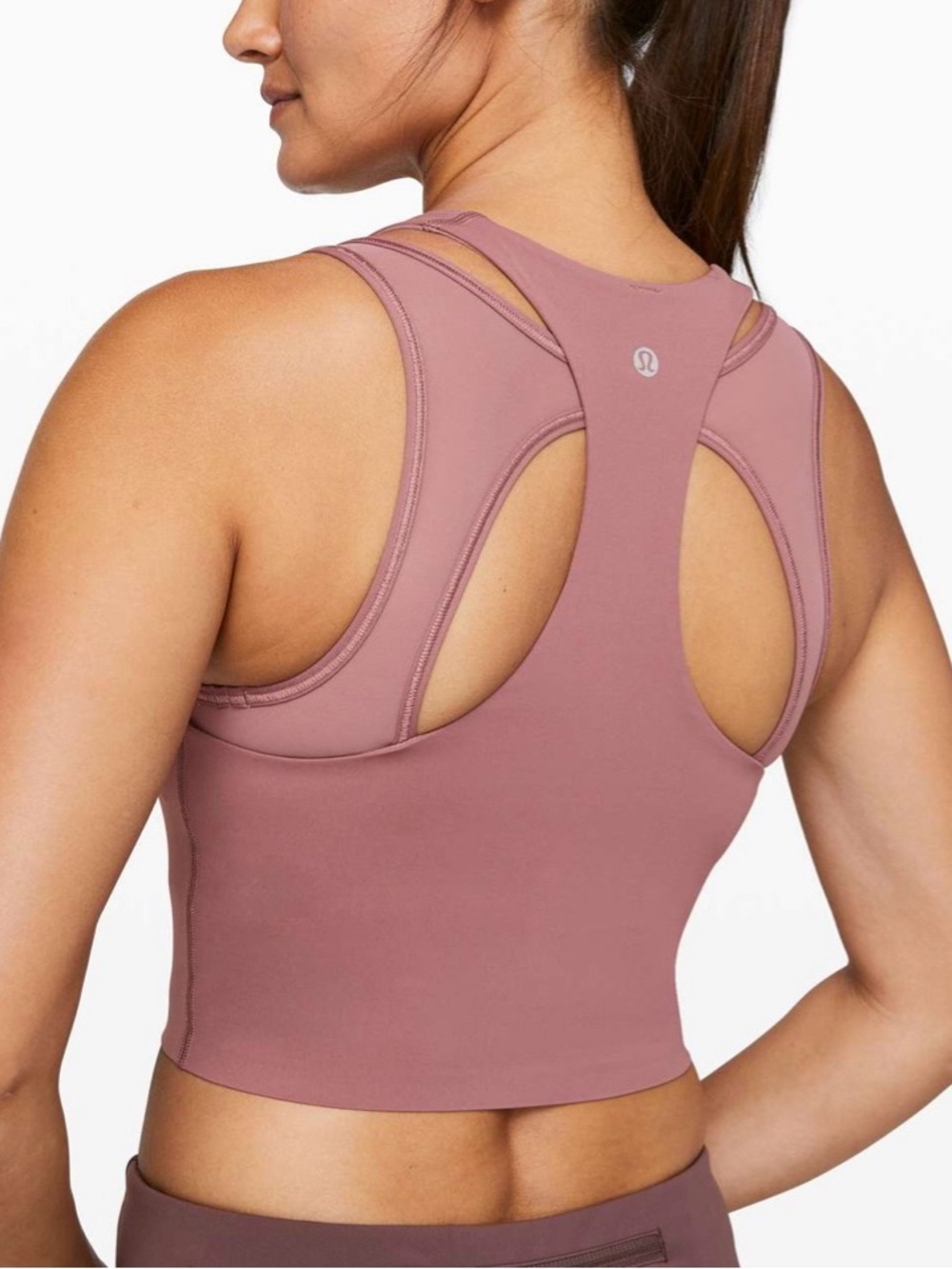 Lululemon Break Free Tank *Nulux -
Red Dust